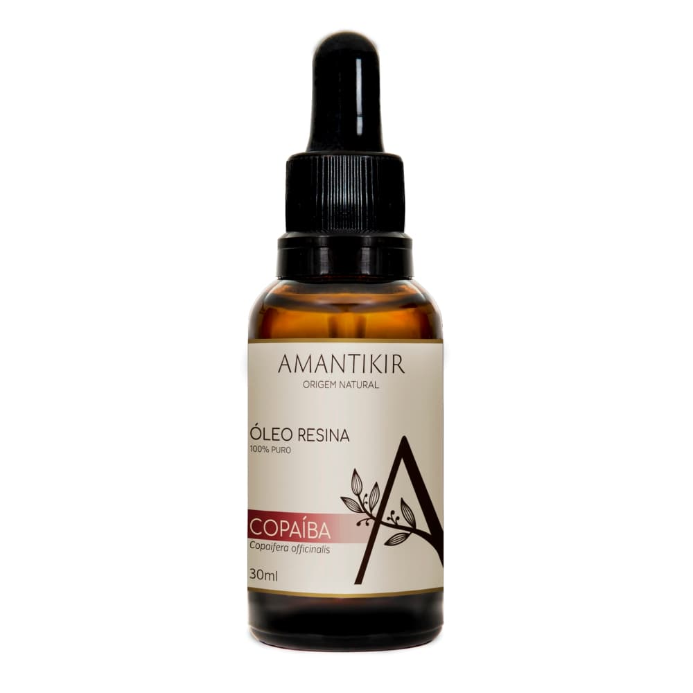 Óleo Natura Copaíba 30ml 100% Puro Amantikir