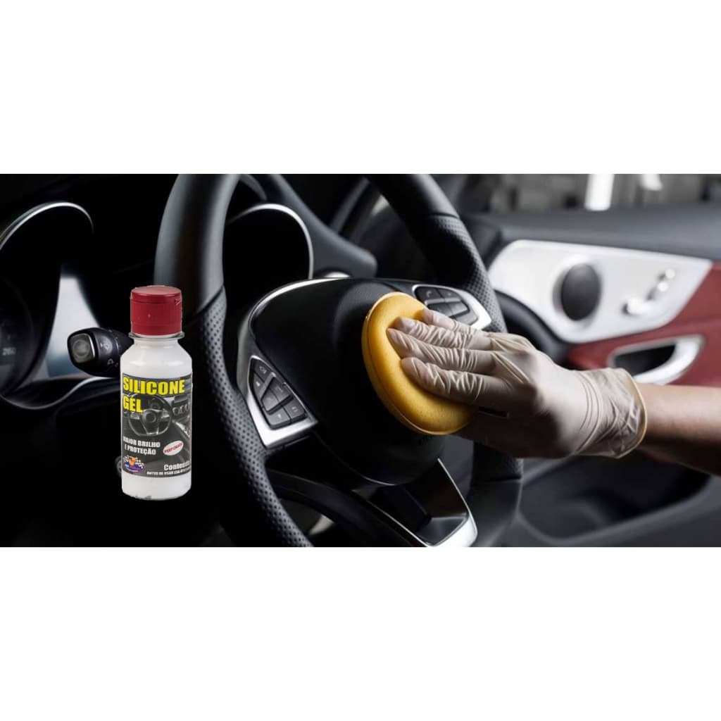 Silicone Gel Perfumado Automotivo Premium 100g