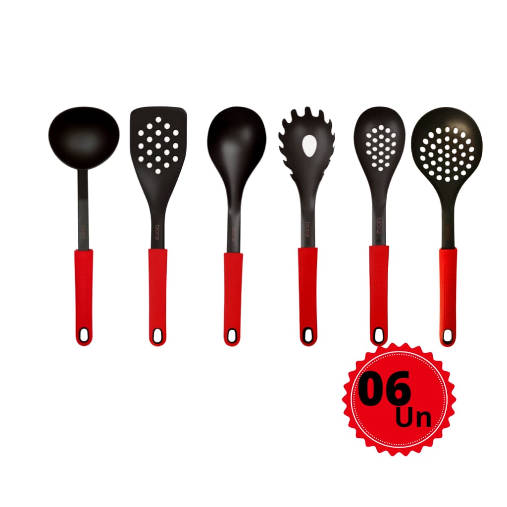 KIT c/06 Utensílios de Cozinha OXFORD - Biona