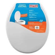 Assento Plástico Astra Soft - Arco Soprado Branco JS