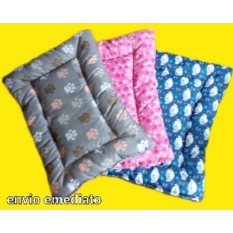 Colchonetes cama Pet estampados 50x70
