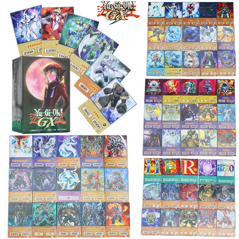 Yugioh GX Carta Versão Anime 100 Unidades