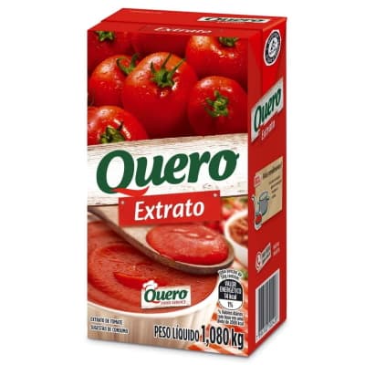 Extrato De Tomate Quero Caixa 1,080kg