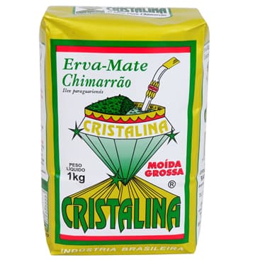Erva Mate Cristalina Moida Grossa 1kg