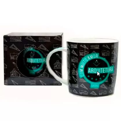 Caneca de Cerâmica Profissões