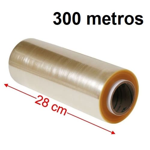 Rolo Bobina Plástico Filme PVC 28cm X 300 Metros Tattoo Tatuagem Cozinha