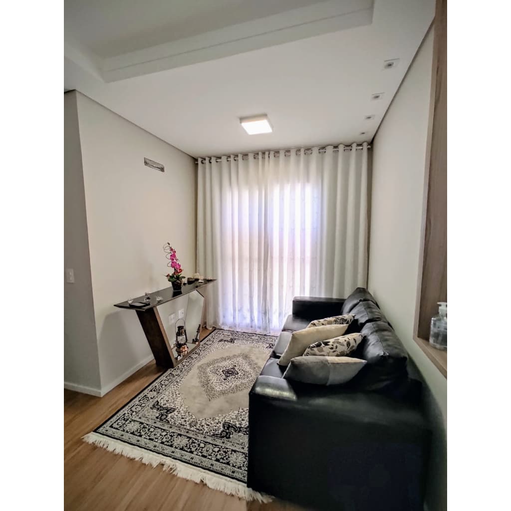 Cortina Trilho Suisso com forro 2,60 x 1,70 Microfibra com Gaze de Linho para sala ou para quarto