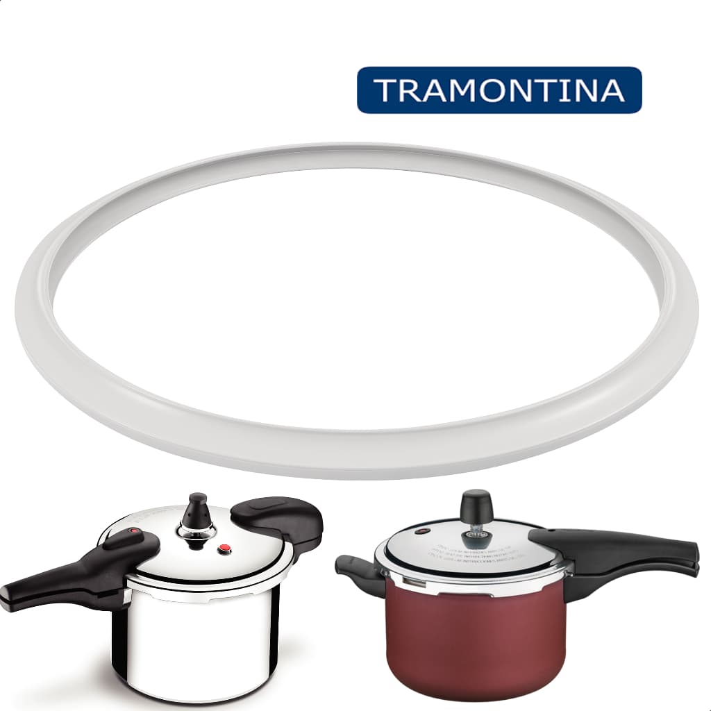Borracha Panela Pressão Vancouver / Valencia 4,5 litros Tramontina 20cm Azul Silicone
