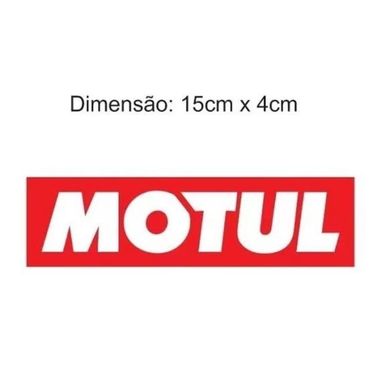Adesivo motul 15x4 Diversas Cores