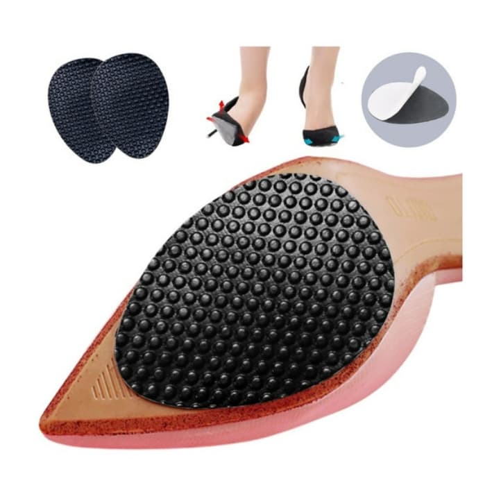 1 Par Adesivo Autocolante Durável Antiderrapante Para Sapatos/Alto Salto/Protetor De Sola De Borracha - PROMOCAO