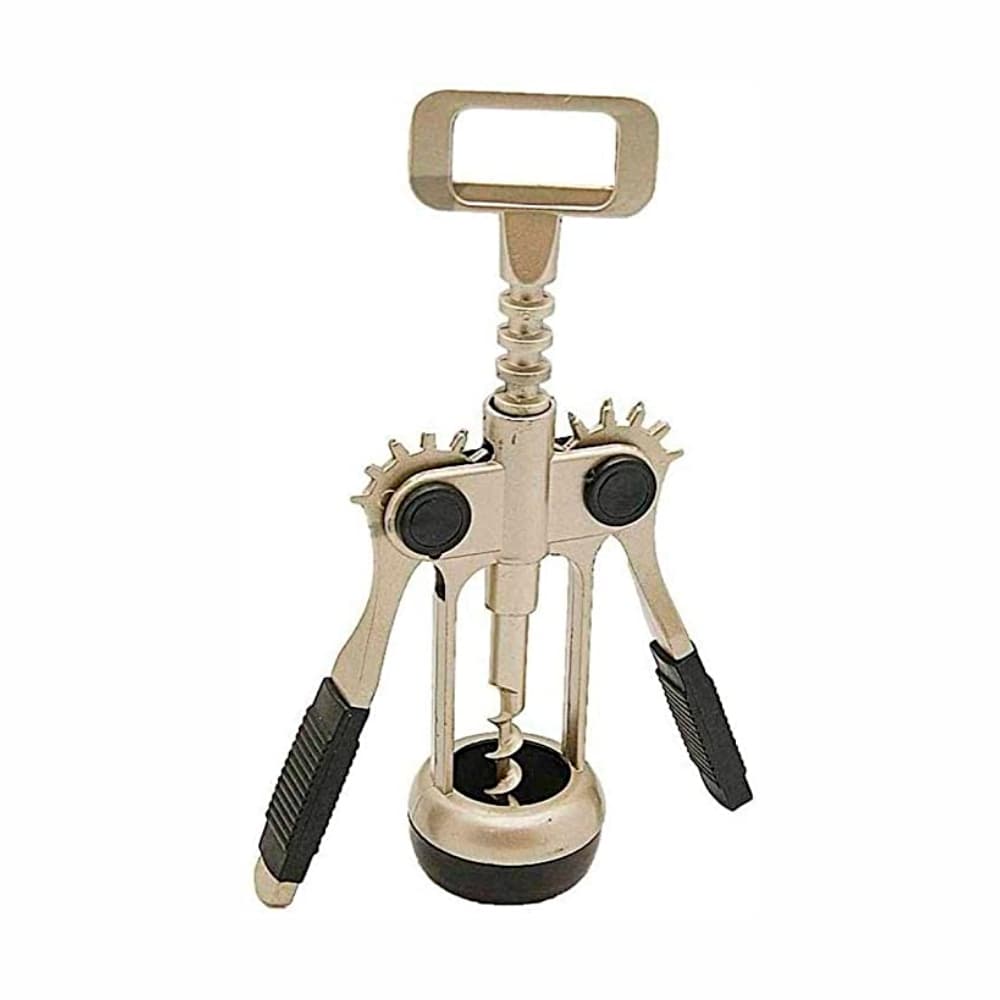 Abridor De Garrafa E Saca Rolhas Kehome Borboleta Metal Ouro