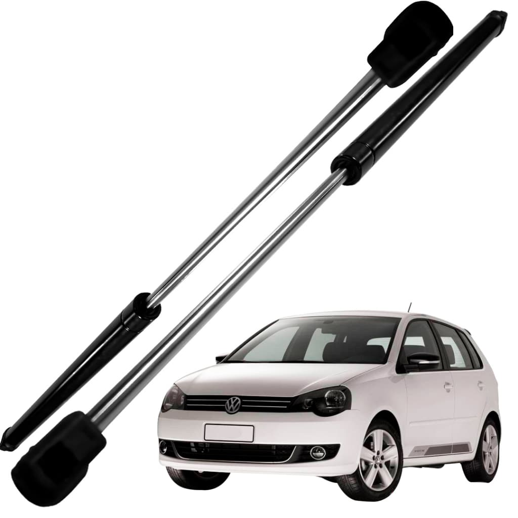 Par Amortecedor Porta-Malas Volkswagen Polo hatch 2001 a 2015