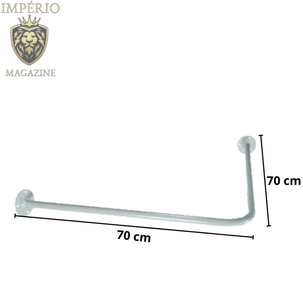 Provador 70x70 L - Design moderno que se adapta perfeitamente ao seu espaço