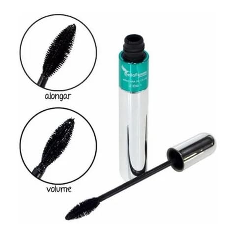 Máscara De Cílios 2 em 1 Rímel 4D 15ml Bella FemmeBF10046