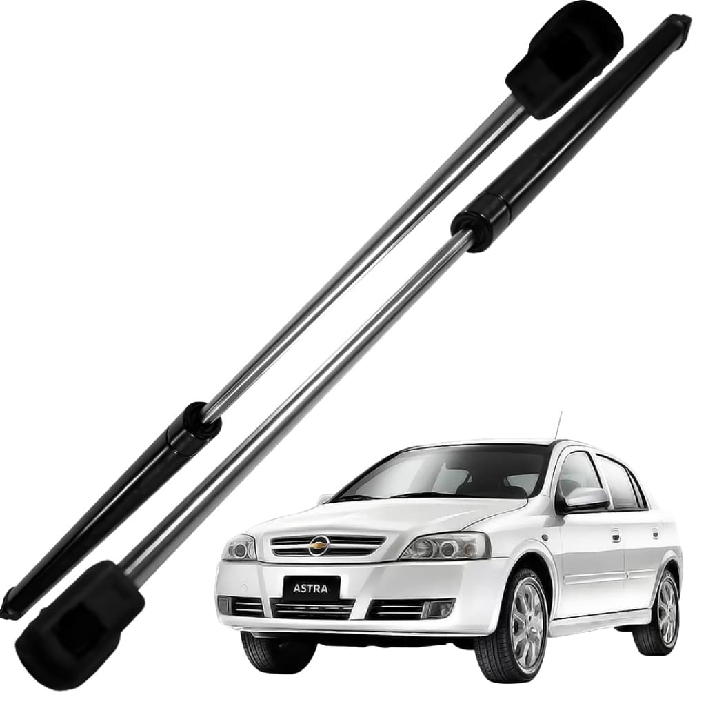 Par Amortecedor Chevrolet Astra Hatch 1998 a 2011 Porta Malas Tampa Traseira Automotivo Carro