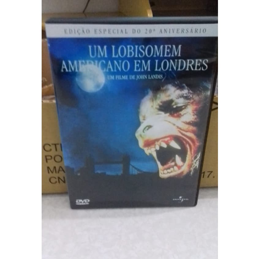 DVD Um Lobisomem Americano em Londres (1981) Dual Aúdio/Dublado HD 1080p