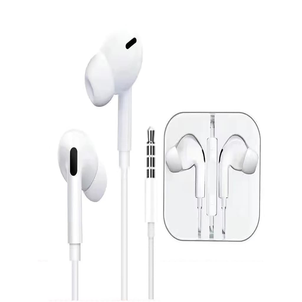 Fone De Ouvido Com Fio Microfone redução de ruído com tampões de ouvido