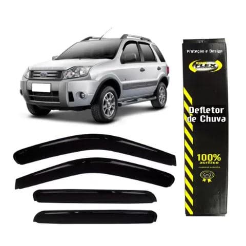 Calha de chuva Eco Sport 4 portas 2003 a 2012 Ref:10004