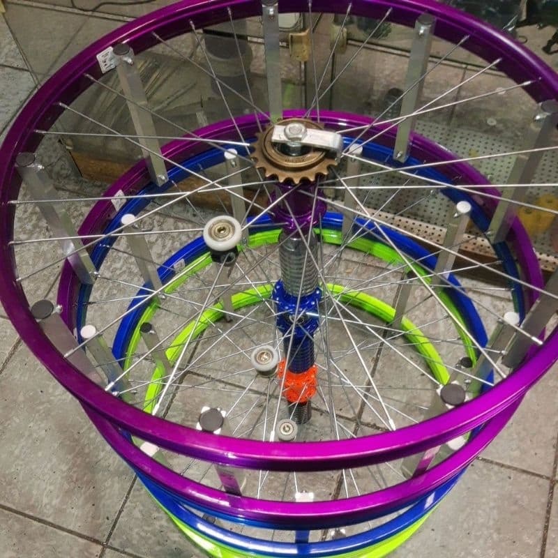 Carretilha aro 24 roller com catraca