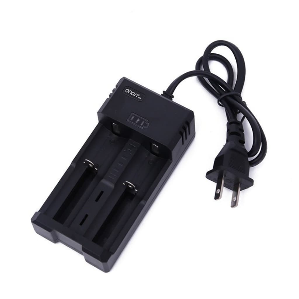 Super Carregador  Duplo Para Bateria 26650 18650  x-900