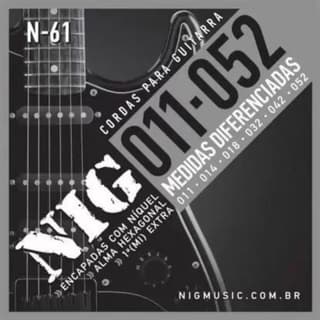 Encordoamento Guitarra Nig 011-052 N61