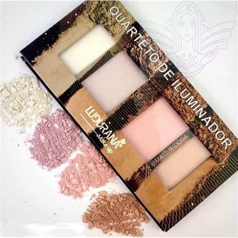 Paleta Quarteto de Iuminador Ludurana Cód.B00034