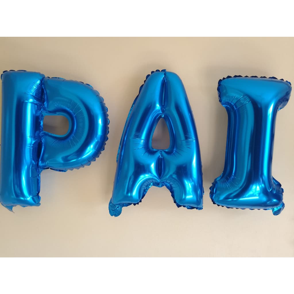 Balão Metalizado Pai (45CM)