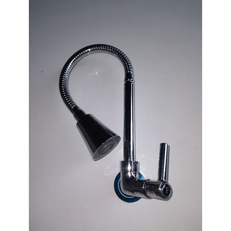 Bica Movel flexivel Cone Cromado