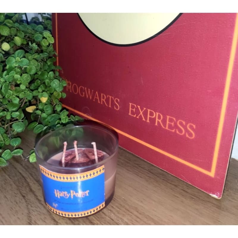 vela aromática - Harry potter /chocolat frog