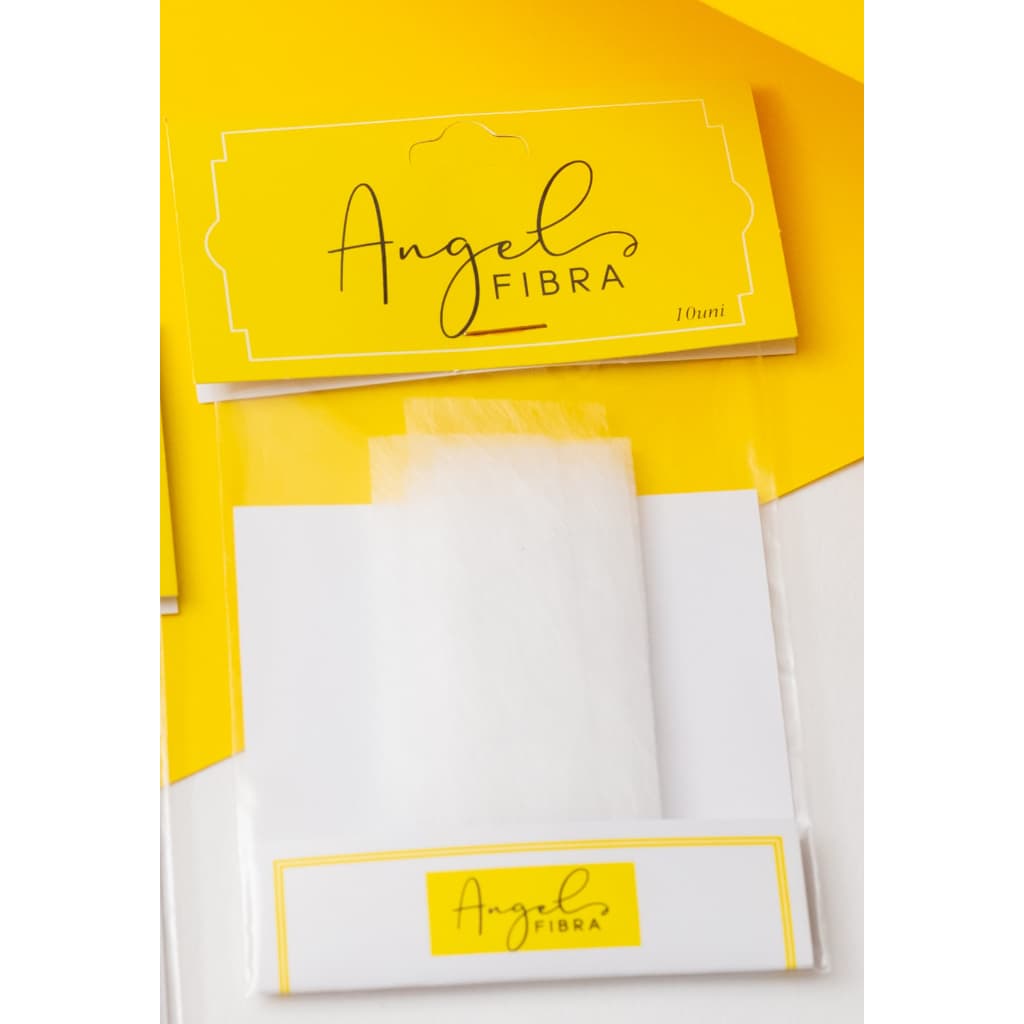 Fibra Angel Microfibra 10 uni para manutenção de unha