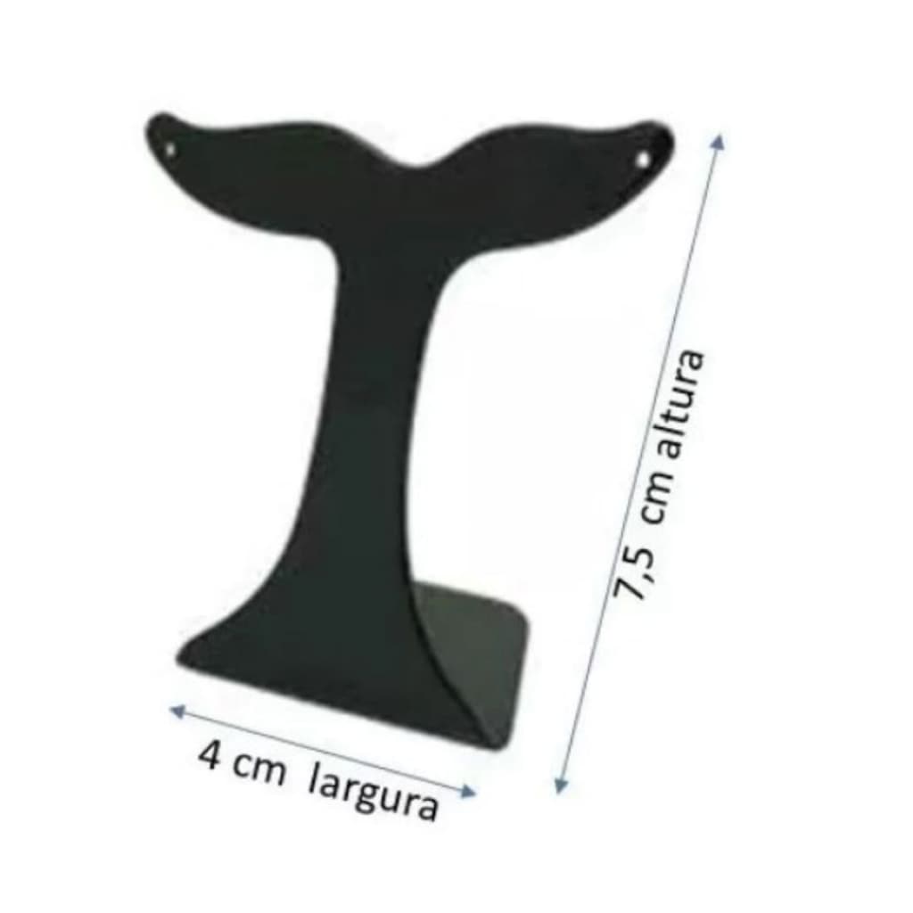 Expositores Acrilico Para Brincos - Rabo De Peixe Kit 10