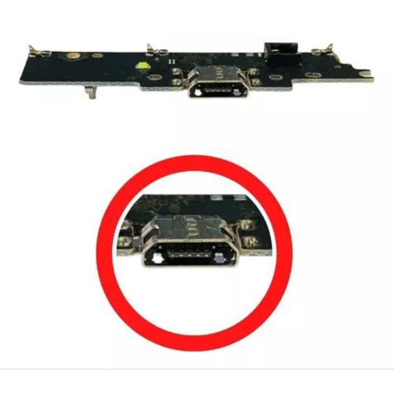 Placa De Carga com microfone Compatível Moto G4 Play Xt1603