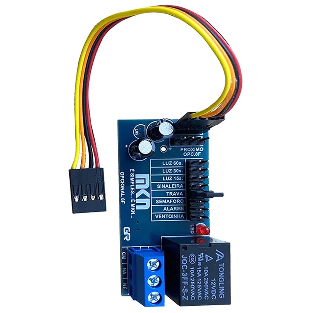 Modulo Acoplador 8 Funções Mkn Trava Sinaleiro Garen 8F