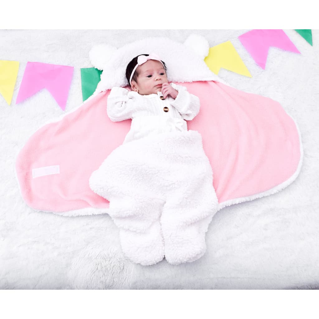 Saco de Dormir Bebê Cobertor Enroladinho Super Confortável e Prático