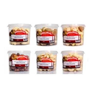 Kit 6 Potes Biscoito Amanteigado Sabores Sortidos Tradição de Minas Café