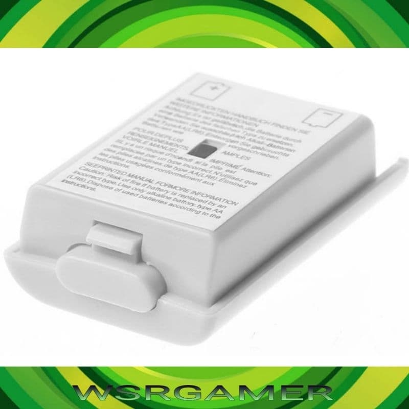 CAIXA DE PILHA BRANCO XBOX 360 SUPORTE DE CONTROLE BRANCO XBOX 360