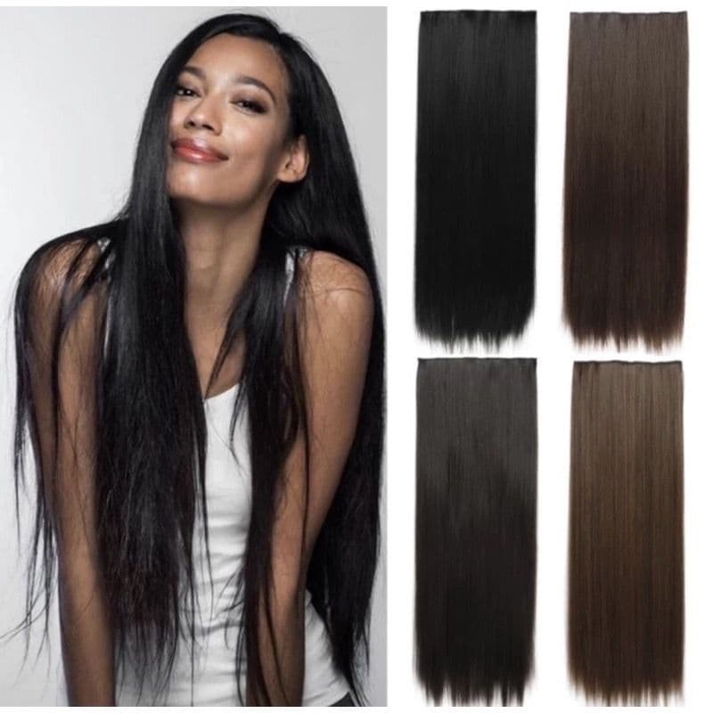Cabelo Aplique Tic Tac Orgânico Ondulado Ou Liso 70 Cm
