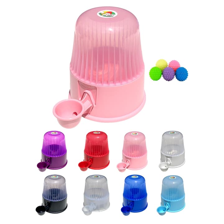 Bebedouro Transparente Para Pelos Longos Vida Mansa Shitzu Cães Pet Raça Gatos 2 Litros