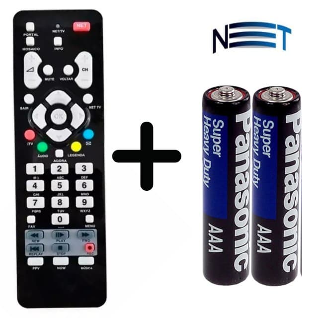 Controle Remoto Universal Aparelho da Net Digital Hd Compatível