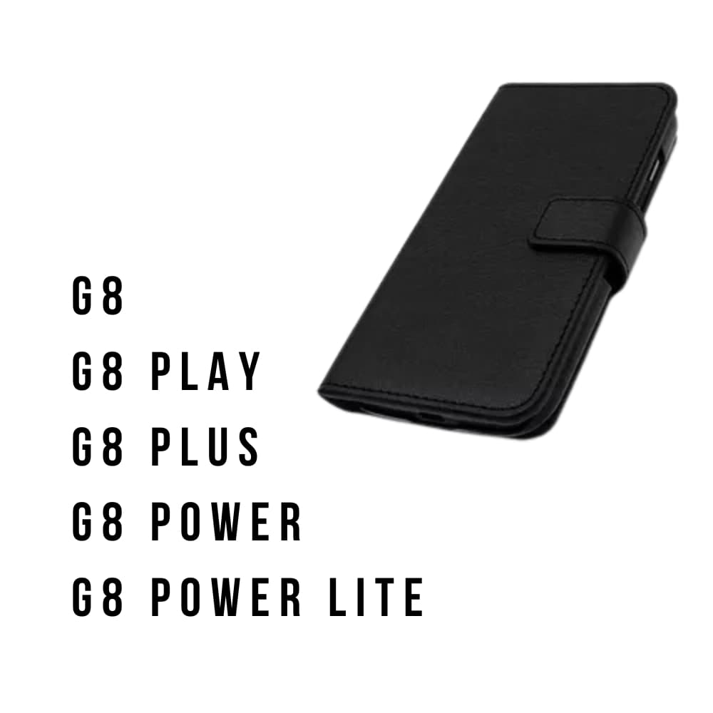 Capinha Carteira Porta Cartões G8/ G8 play/G8 plus/ G8 power/ G8 power lite