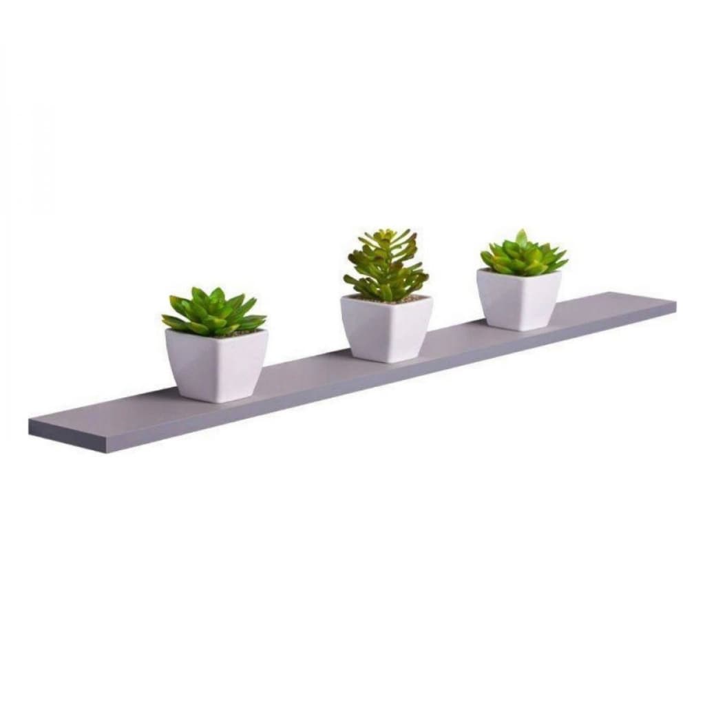 Prateleira MDF 15mm - CINZA - 100x40cm