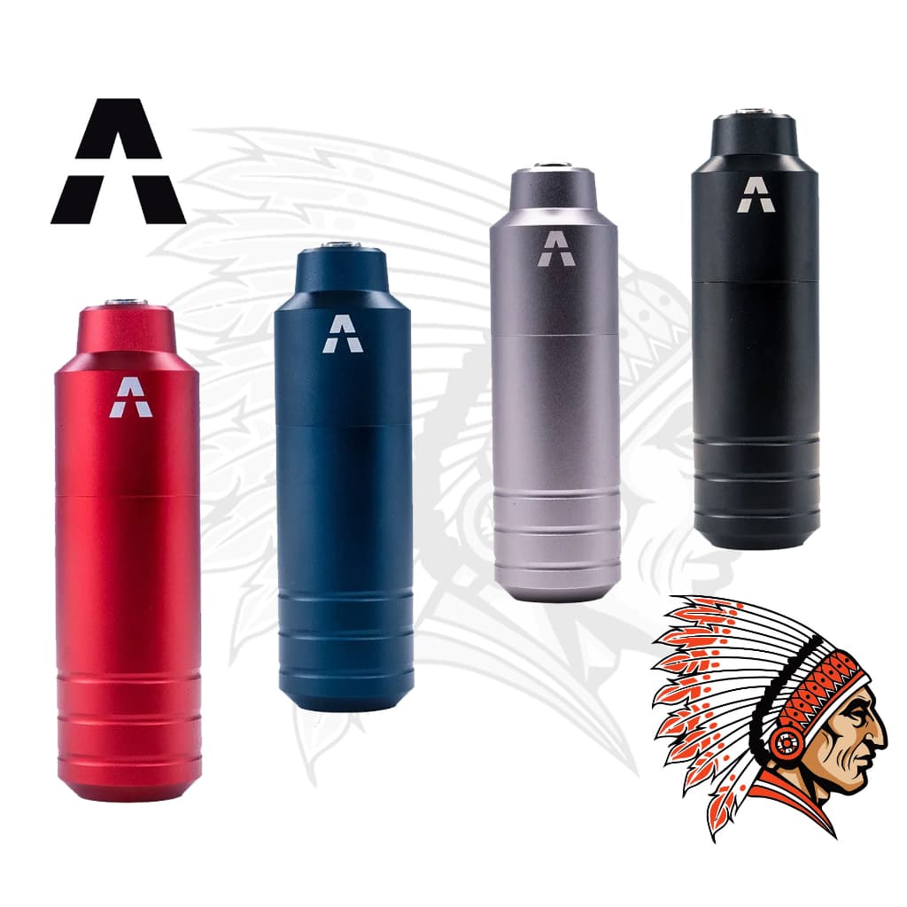 Maquina Tatuagem Aston Pen Mini Steel Power RCA Profissional