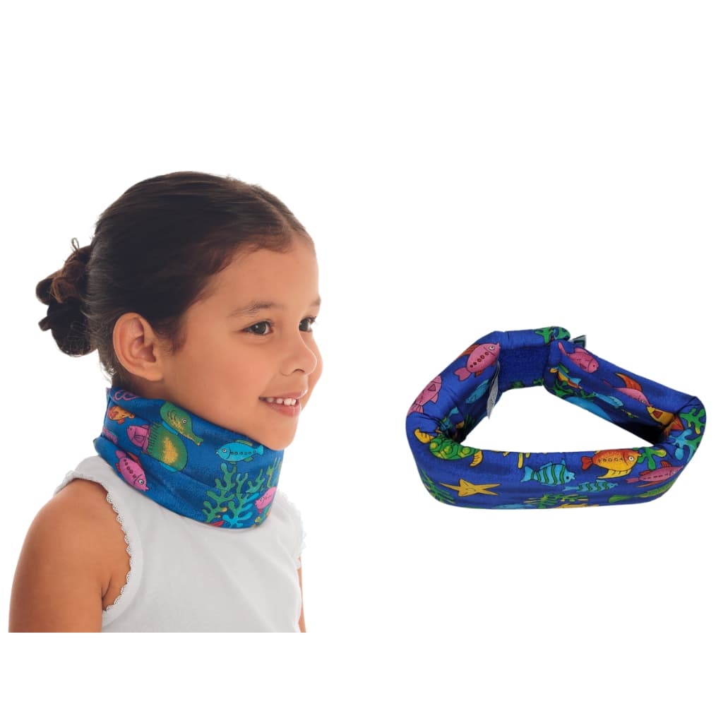 Colar Cervical De Espuma Infantil Conforto Segurança Chantal