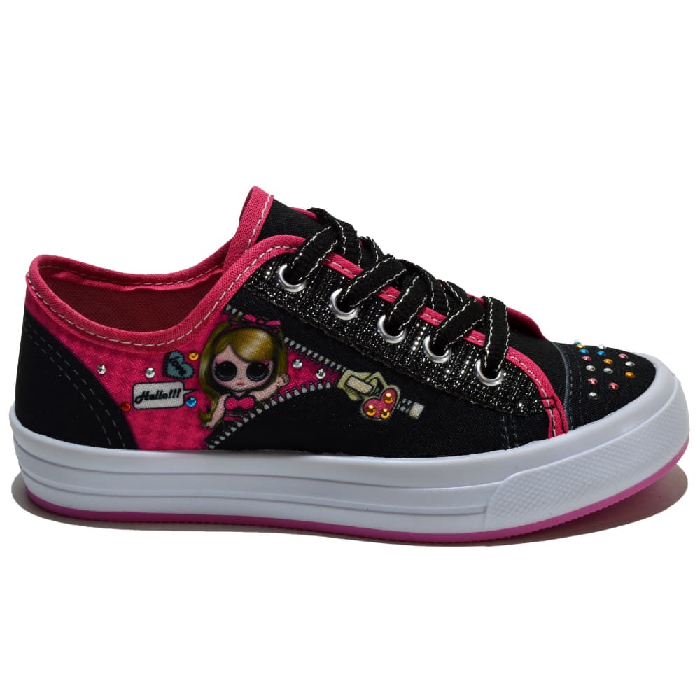 Tênis Infantil De Menina Casual Star Tenis Cano Baixo Lançamento Promoção