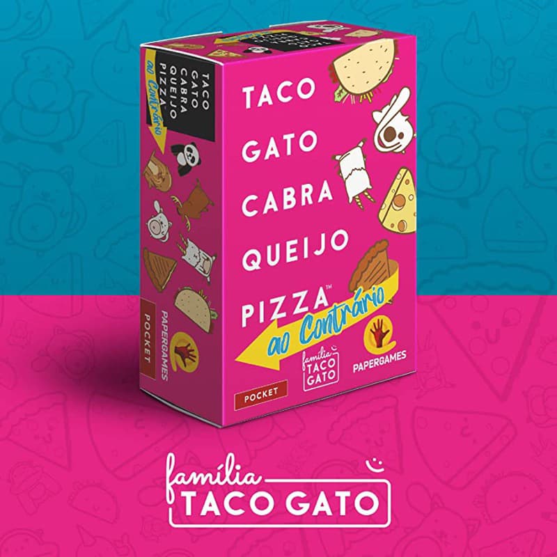 Expansões do Jogo - Taco Gato Cabra Queijo Pizza ao Contrário!
