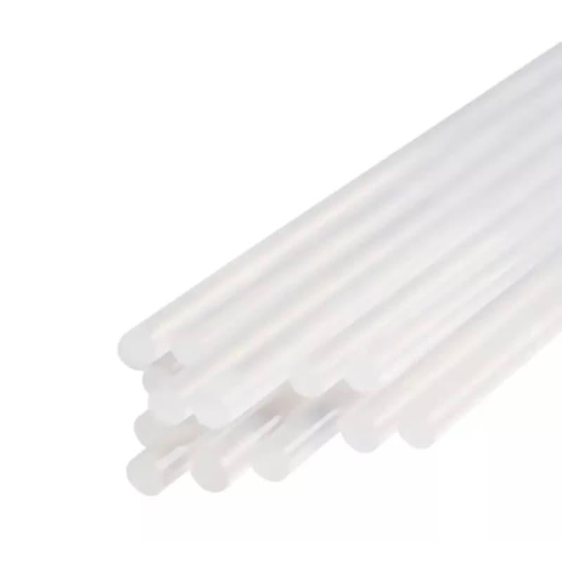 Refil de pistola de cola quente pequeno transparente 07 unidades Wellmix / Envio Rápido / com NF
