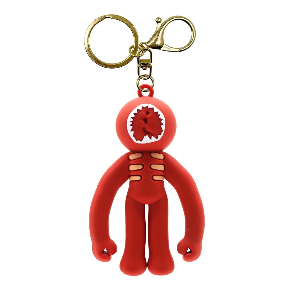 Chaveiro Jogo Doors Figure Marrom Borracha 6cm Resistente