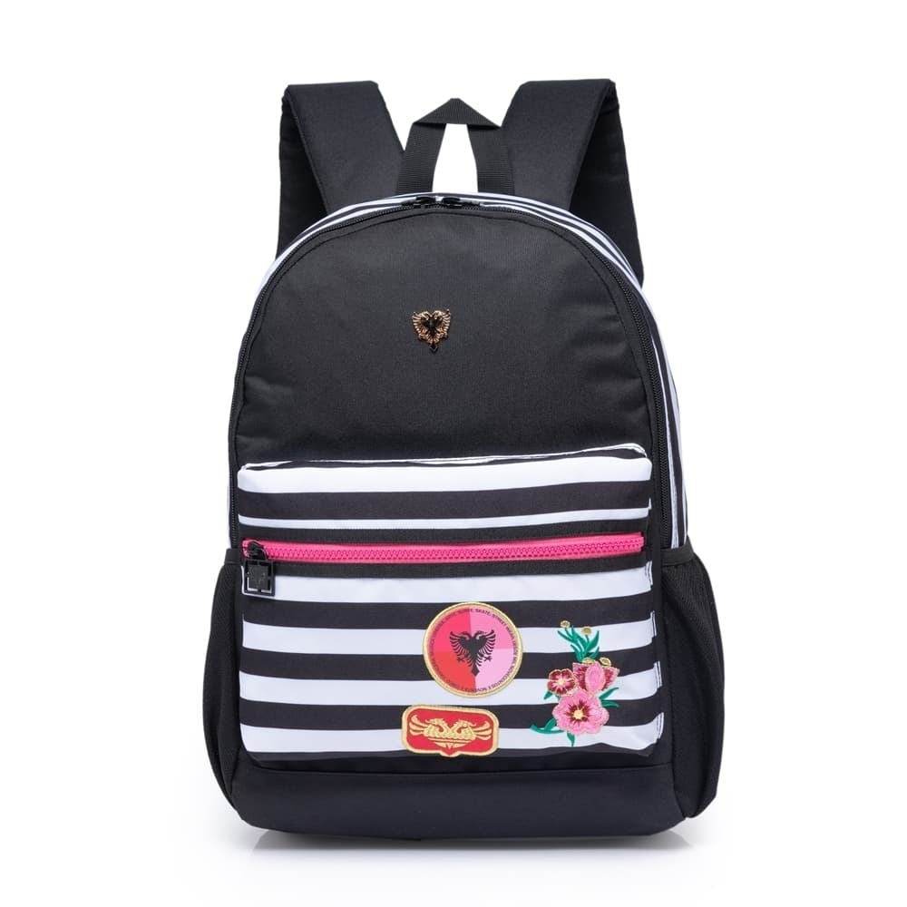 Mochila Cavalera Juvenil Feminina Reforçada Escolar