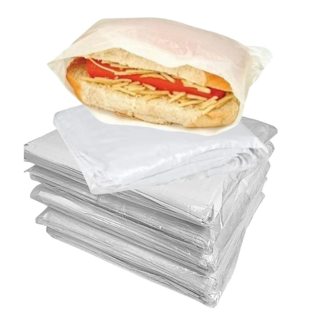 Saco Plástico Lanche e Cachorro Quente Hot Dog