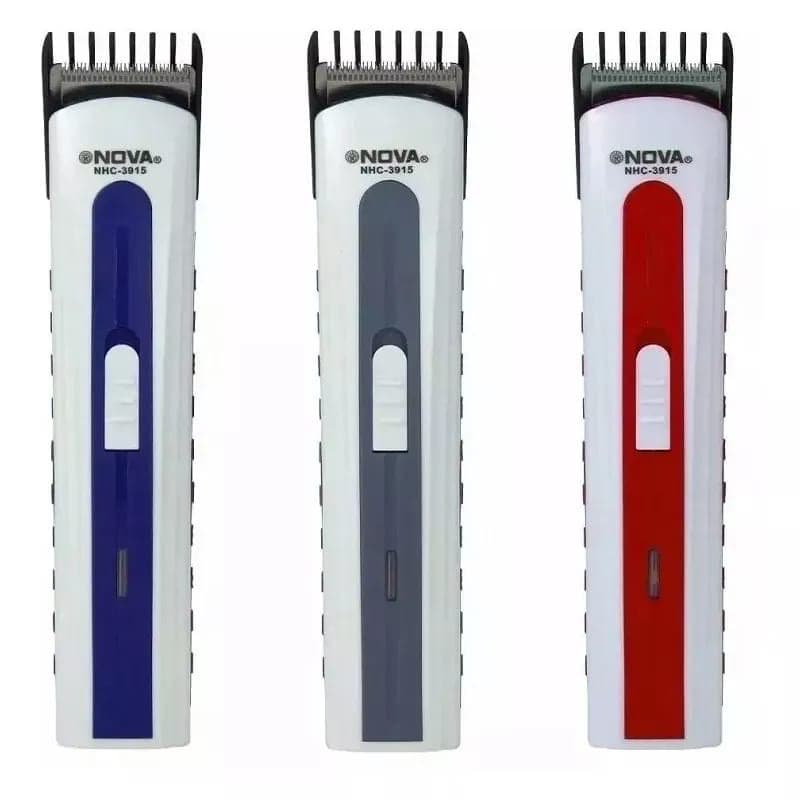 Máquina De Cortar Cabelo Nova nhc-3915 bivolt Recarregável Barbeador Portátil Aparador Barba